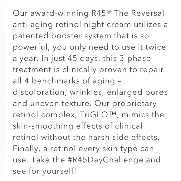 BEAUTY BIO R45 THE REVERSAL ANTI AGING RETINAL NIGHT CREAM AMAZING!!!!! - Picture 10 of 13